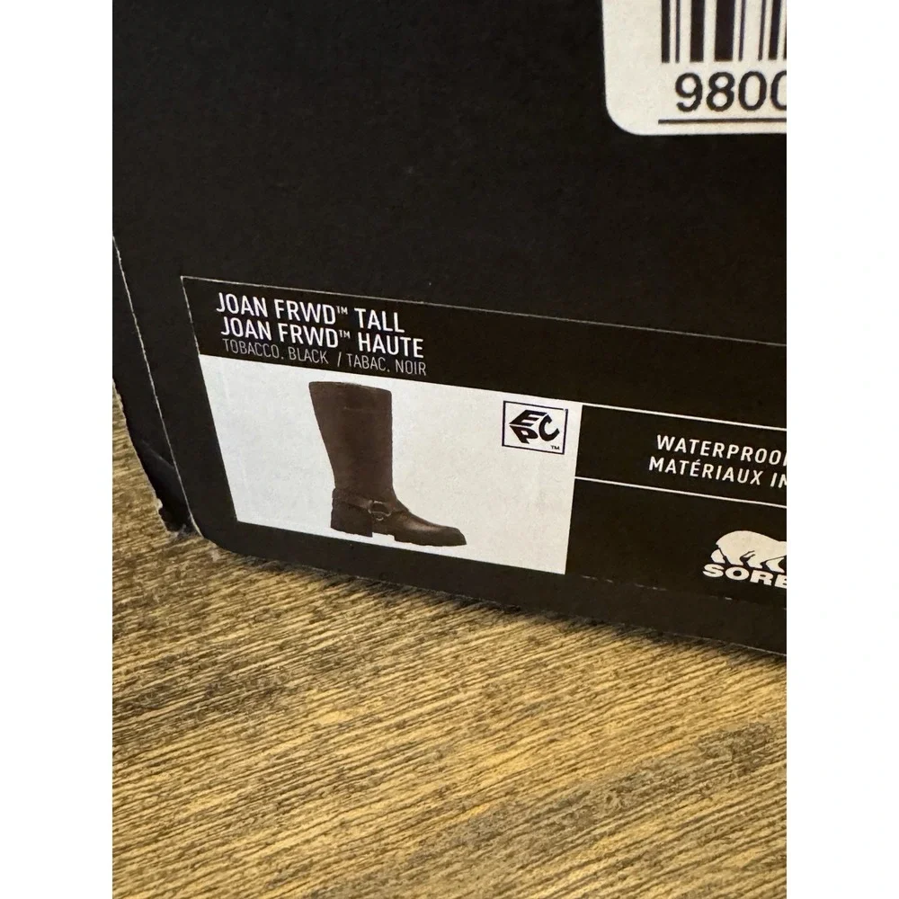 Sorel Joan Frwd Tall Women's Waterproof Boot Brown NEW MSRP $275 Size 8